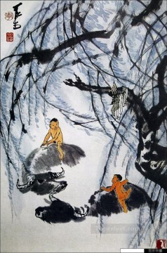 中国 Painting - Li keran 6 繁体字中国語